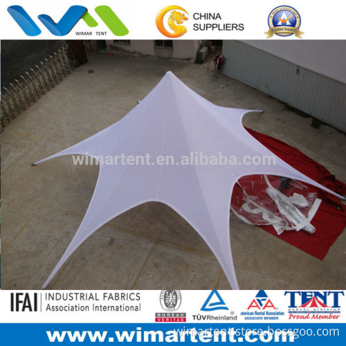 10m White Aluminum Star Sade Outdoor Tent